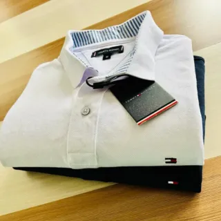 Envio Imediato! Camisa Polo Masculina Tommy Hilfiger - Modelo Básico - Vermelho