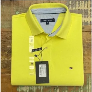 Envio Imediato! Camisa Polo Masculina Tommy Hilfiger - Modelo Básico - Vermelho