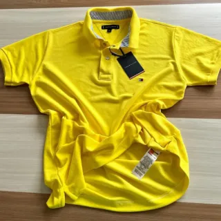 Envio Imediato! Camisa Polo Masculina Tommy Hilfiger - Modelo Básico - Vermelho