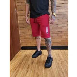 Treino Academia Casual Masculina Moletinho Bermudas Kit 3 - CINZA, VERDE MILITAR E GRAFITE