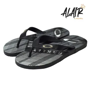 Anatômico Flex Masculino Chinelo Borracha - Azul/Riscado REF:010