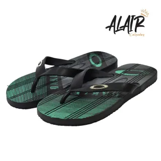 Anatômico Flex Masculino Chinelo Borracha - Azul/Riscado REF:010