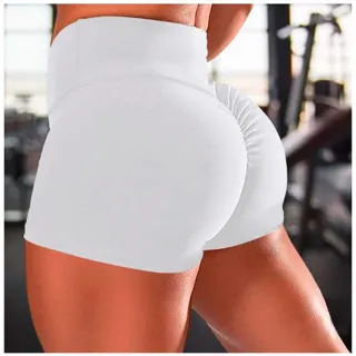 Shortinho curtinho colado moda sexy treino micro empina bumbum - Preto