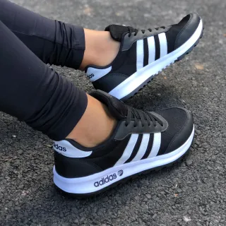 Confortável Tênis Feminino Fitness para Caminhada Academia Crossfit - NK Preto Pink