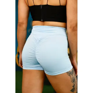Shortinho curtinho colado moda sexy treino micro empina bumbum - Preto