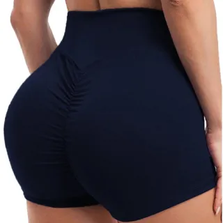 Moda verão academia shortinho colado empina bumbum treino justo - Vermelho