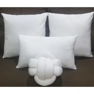 Almofadas Nozinho Baquete Kit 4 Peças - 44 x 44 com Enchimento