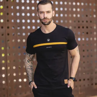 Camiseta Premium Masculina Blusa - PRETO RELEVO