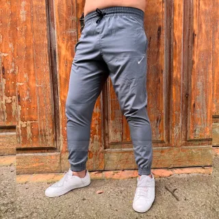 Dri fit Calça Esportiva Preta Elastano Masculina Treino Academia - Azul Marinho