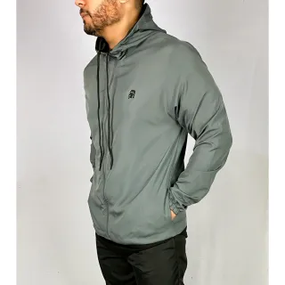 Forro no Capuz Jaqueta Masculina Impermeável - JAQUETA Selecção Preta