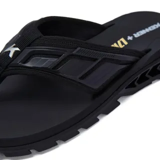 Promoção Kenner: Sandália Masculina Lançamento 2023 - FORCE PRETO OURO