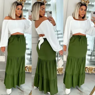 Três Maria Saia - Azul