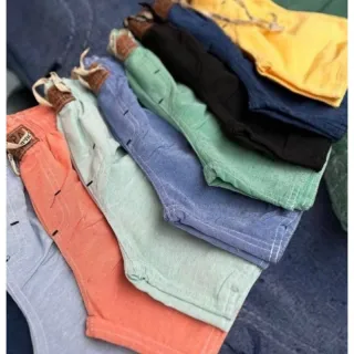 Moda praia: kit 3 Shorts Mauricinho - 3 shorts