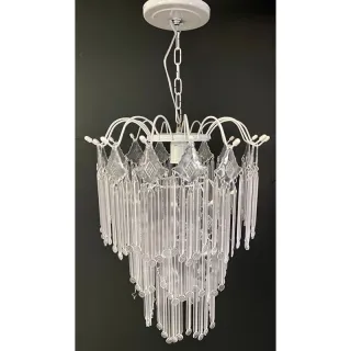 Luminária palito acrílica para cozinha/sala - Lustre - Único