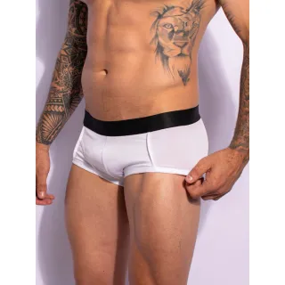 Moda Underwear Cueca Masculina Slip Lisa em Microfibra - Preto