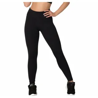Oferta: Calça Legging Branca Feminina em Malha Cotton Lisa Cós Alto - Cinza