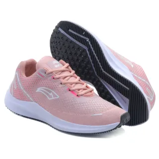 Leve e confortável tênis feminino para academia e caminhada - NUDES-BRANCO-OVMG