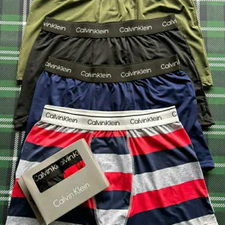 Cueca Boxer Microfibra Masculina - Kit com 4 unidades - Coloridas