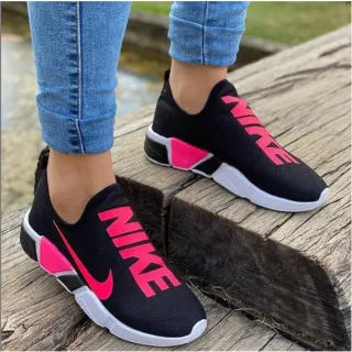 Promoção super tênis meia Kiev - envio rápido e prático, desconto incrível! - Preto/Rosa