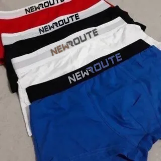 Kit Boxer Lisa e Estampada Microfibra C - 10 cuecas - GG