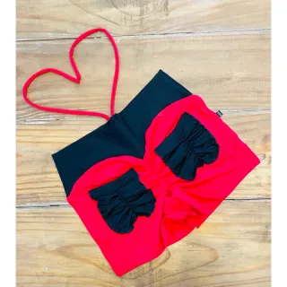 Bolsos Fitness Feminino Empina Bumbum Curto - Salmão