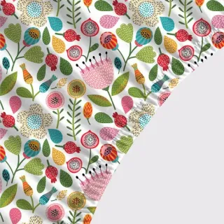 Lençol Solteiro Microfibra Estampada - Jogo de 02 Peças - Único