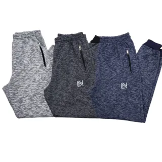 Flanelada Peluciada Grossa Masculina - Kit 2 Calças Moletom - Azul marinho + Cinza escuro