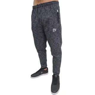 Flanelada Peluciada Grossa Masculina - Kit 2 Calças Moletom - Azul marinho + Cinza escuro