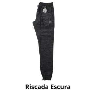 Treino Academia Calça Jogger Moletom Slim Masculina Skinny - G (40/42)