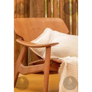 Portas travesseiros Kit com 2 - Algodão 100% Cru Lavável - Único