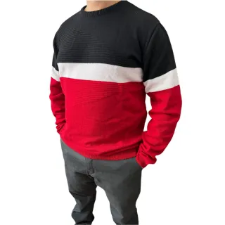 Casaco de frio masculino sem bordado - Preto/branco/marinho linx