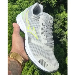 Promoção Tênis Esportivo Masculino Jet - Academia Caminhada - Cinza/Preto