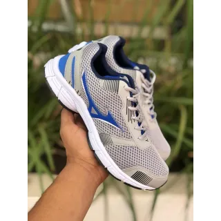 Promoção Tênis Esportivo Masculino Jet - Academia Caminhada - Cinza/Preto