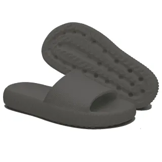 Leve e Confortável Chinelo Masculino Tamanho Especial Nuvem - Preto