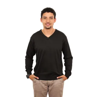 Gola V Tricô Masculino Suéter - Azul Mescla