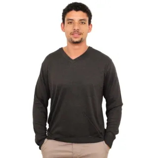 Gola V Tricô Masculino Suéter - Azul Mescla