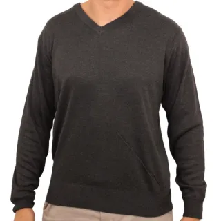 Gola V Tricô Masculino Suéter - Azul Mescla