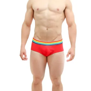 Microfibra respirável cueca slip arco iris - Lilás