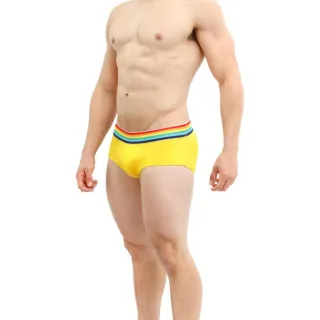 Microfibra respirável cueca slip arco iris - Lilás