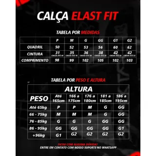 Calça Esportiva Fit Elast Preto - Targ - P
