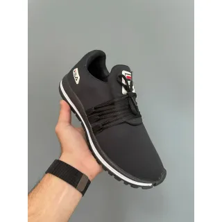 Promoção Tênis de Caminhada Masculino F1 - Treino para Homens - Preto/branco