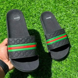 Slide masculino leve diversos modelos, sandália calçado inverno verão CH-1 - BRANCO/EA7