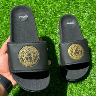 Slide masculino leve diversos modelos, sandália calçado inverno verão CH-1 - BRANCO/EA7