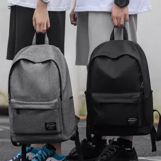 Mochila Preta Básica Masculina Feminina - Barata para faculdade e trabalho - CINZA N7