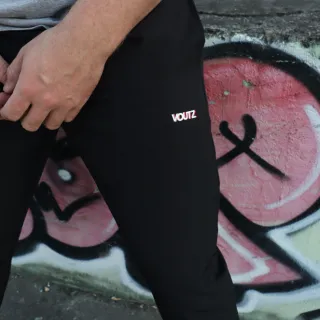 Treino Tactel Elastano Calça Masculina Academia - LOGO AMARELO