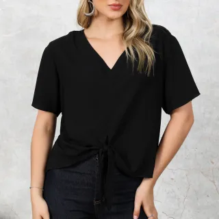 Moda Viscorinho Feminina Blusa - LANGJA