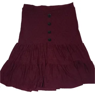 Confortável Saia Midi Moda Evangélica Lese Maria 2 - Preto