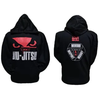 Moletom Masculino Bad Boy Jiu-jítsu: Blusa de Frio para Treino na Academia - Preto