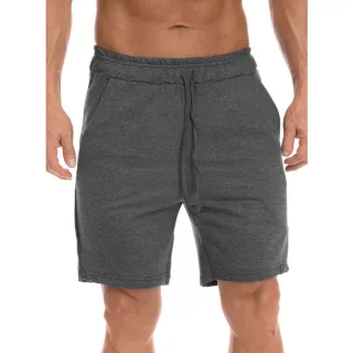 Bermudas Moletom Masculina Kit 2 - Academia Casual - Grafite + Mescla