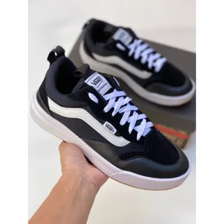 Leve e confortável tênis Vans Ultra masculino/feminino - Estiloso e casual - PTO/PTO